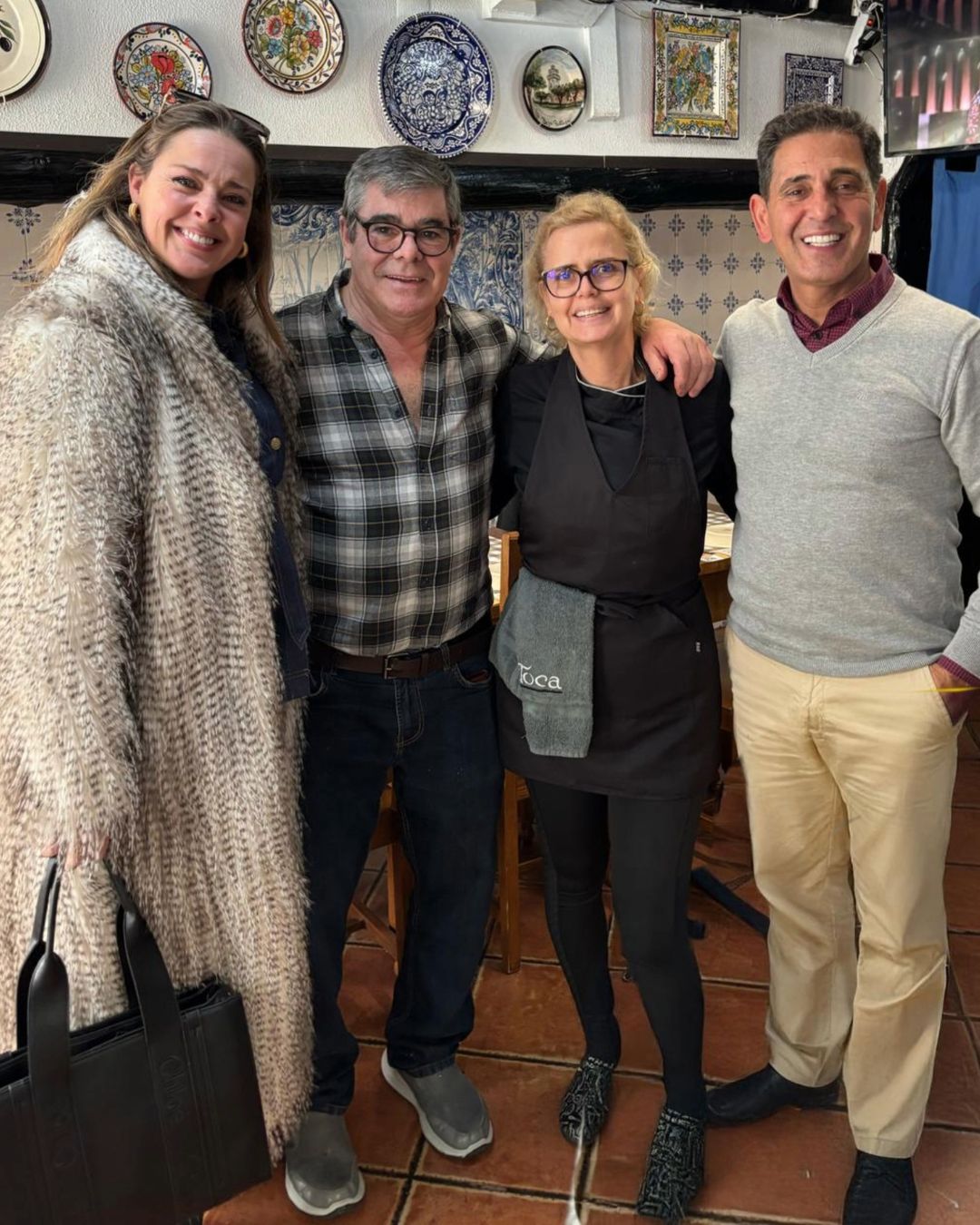 Chef Sílvia e Manuel Branco, do Restaurante A Toca, em Cacilhas